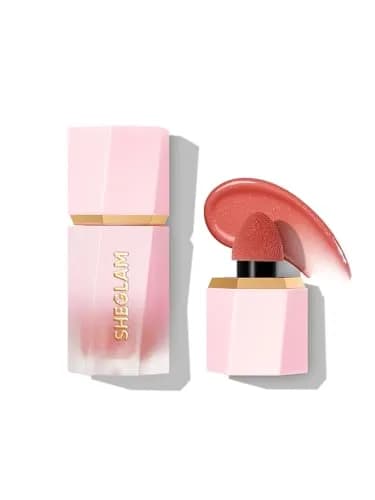 SHEGLAM Color Bloom Dayglow Liquid Blush for Cheeks 0.18 Fl Oz | Shimmer Finish, Long-Wearing, Vegan thumbnail 1