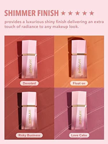 SHEGLAM Color Bloom Dayglow Liquid Blush for Cheeks 0.18 Fl Oz | Shimmer Finish, Long-Wearing, Vegan thumbnail 5