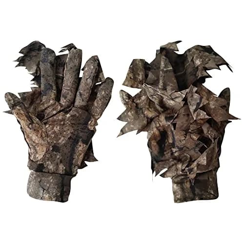 Titan 3D Leafy Gloves for Leafy Suit | Lightweight Camouflage Gloves for Hunting & Airsoft thumbnail 1
