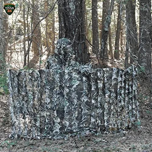 Titan 3D Leafy Gloves for Leafy Suit | Lightweight Camouflage Gloves for Hunting & Airsoft thumbnail 5