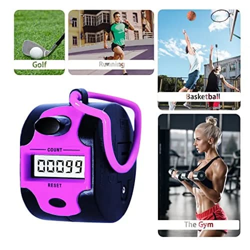 TESEAS Electronic Lap Counter Clicker with LCD Display | 5-Digit Counter thumbnail 6