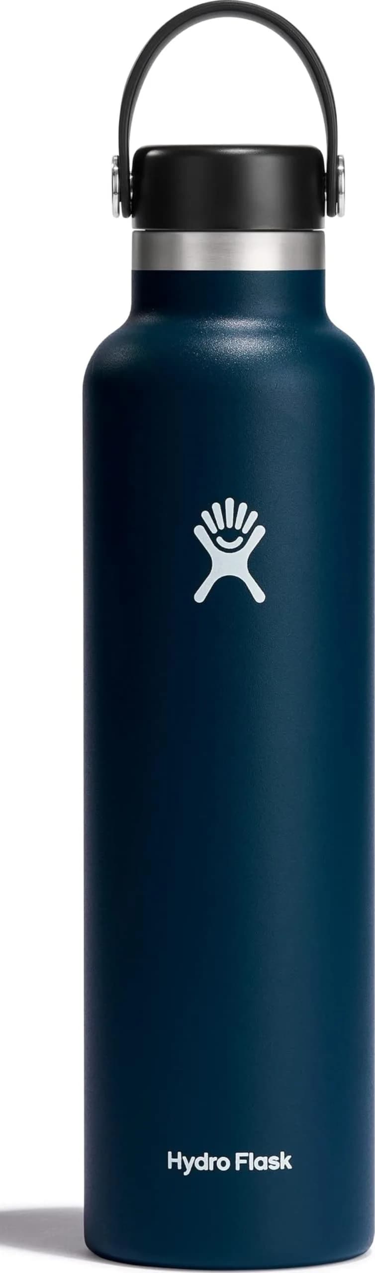 Hydro Flask Water Bottle - Insulated Stainless Steel - Non Spill, Leakproof 710ml (24 Oz) | Keeps Cold 24 Hrs, Hot 12 Hrs — Indigo / 24 Oz