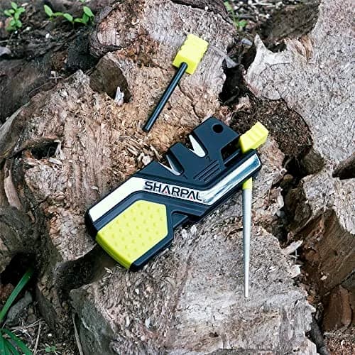 SHARPAL 101N-G Pocket Knife Sharpener with Ferro Rod & Whistle | 10.9 cm (4.3 in) Length thumbnail 2