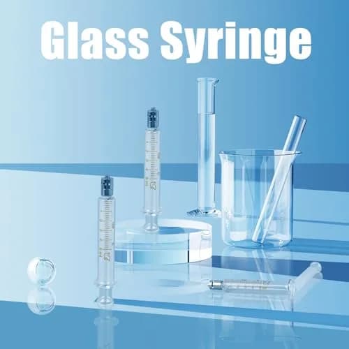 Jiaxix 2-Pack 5ml Borosilicate Glass Syringe | Reusable, High-Temperature Resistant, Precise Liquid Extraction thumbnail 5