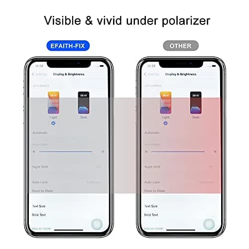 EFAITHFIX iPhone XS OLED Screen Replacement 5.8 Inch | Full Assembly with Tools & Waterproof Adhesive thumbnail 8