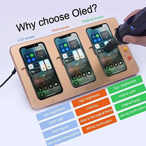 EFAITHFIX iPhone XS OLED Screen Replacement 5.8 Inch | Full Assembly with Tools & Waterproof Adhesive thumbnail 2