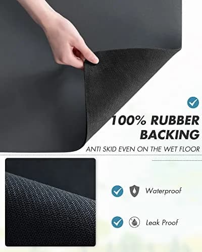 AMOAMI Coffee Mat Dish Drying Mat 48cm x 30cm (19"x12") | Absorbs Spills, Dries Fast, Hides Stains thumbnail 5