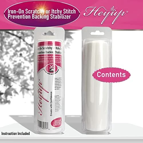 HEYUP Iron on Embroidery Stabilizer 8" x 9 Yd Light Weight Prevent Scratchy Sensitive Skin thumbnail 7