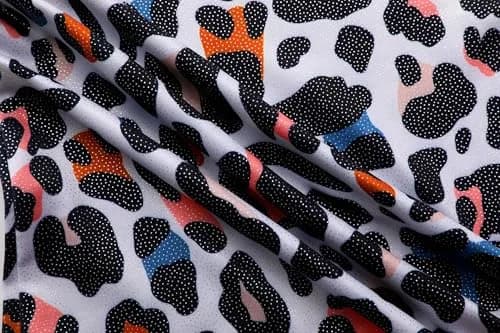 LUOUSE Toddler Girls Gymnastics Leotards 2-Pack Rainbow Leopard & Sparkle Print | 8-9 Years (25.98" Chest) thumbnail 6