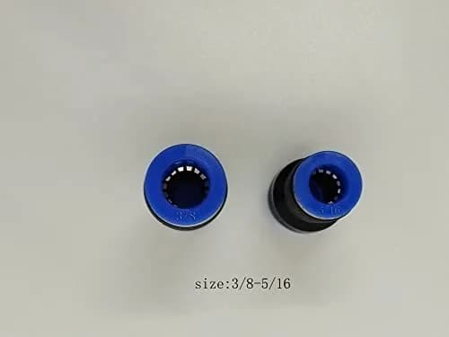 ROZESAZZ Pneumatic Quick Connect Fittings 3/8" OD x 5/16" OD | Easy to Install, Durable, Pack of 10 thumbnail 2