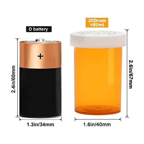 Obami Personal Pill Dispenser 20 Dram | Child-Resistant, Portable & Durable thumbnail 3