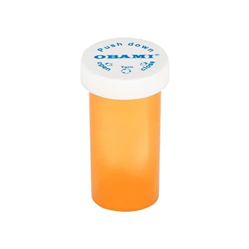 Obami 13 Dram (52ml) Orange Medicine Pill Bottles with Child-Resistant Caps - 12 Count | Perfect for Travel & Pharmacy Use thumbnail 5