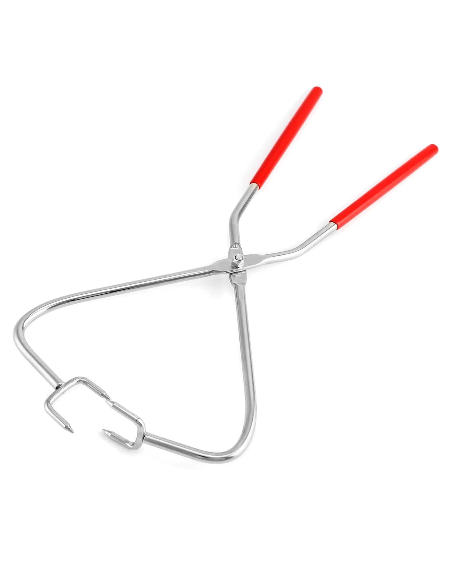 QWORK Dipping Tongs Glazing Tools 191g (0.42 lb) | Stainless Steel Pottery Clay Sculpture Pliers for Modeling - main product image
