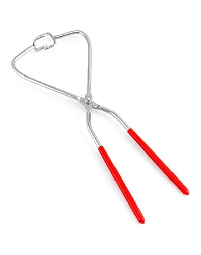 QWORK Dipping Tongs Glazing Tools 191g (0.42 lb) | Stainless Steel Pottery Clay Sculpture Pliers for Modeling thumbnail 7