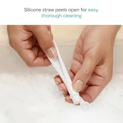 Munchkin Simple Clean Straw Cups for Toddlers 1-3, 10 Ounce (296ml), 2-Pack | Spill-Proof Toddler Cups thumbnail 3
