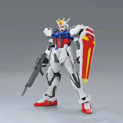 Bandai Hobby GAT-X105 Strike Gundam Entry Grade 1/144 Model Kit | Easy Build, Articulated, No Paint Needed thumbnail 2