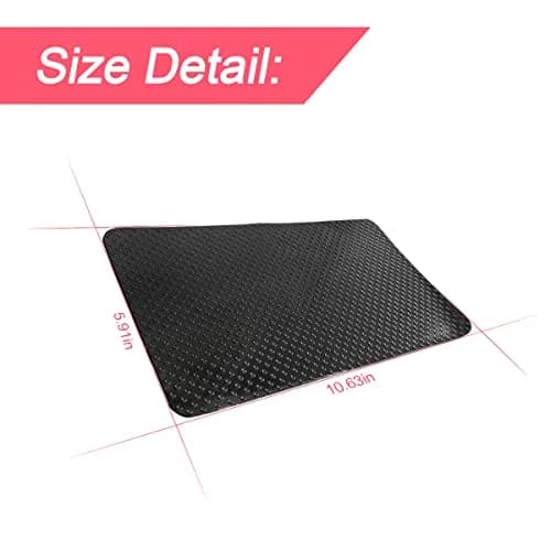 BLAU GRUN 10.6 in x 5.9 in Car Dashboard Anti-Slip Mat | Waterproof, Eco-Friendly, Universal Fit thumbnail 2