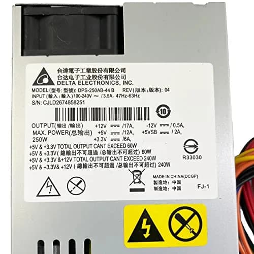 BestParts 250W Power Supply for Synology NAS DS1815+ DS1813+ DS1515+ DS1513+ DS1512+ DS1511+ DS1010+ RS814 RS815 DS2015xs QNAP TS531 DPS-250AB-44B DPS-250AB-89B | 100-240V Universal Input thumbnail 2