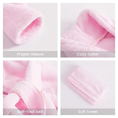 M&G House Newborn Photography Props Baby Bathrobe Set Pnk 6-13 Months | Soft Cotton, Cute & Fashion thumbnail 2