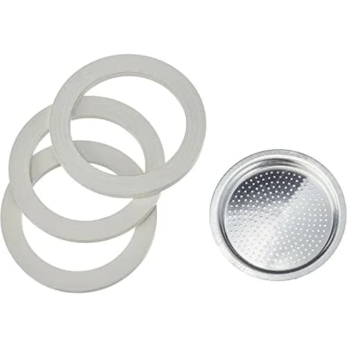 Bialetti Moka Pot Spare Parts Kit for 6-Cup Moka Express | 3 Gaskets & 1 Plate thumbnail 6