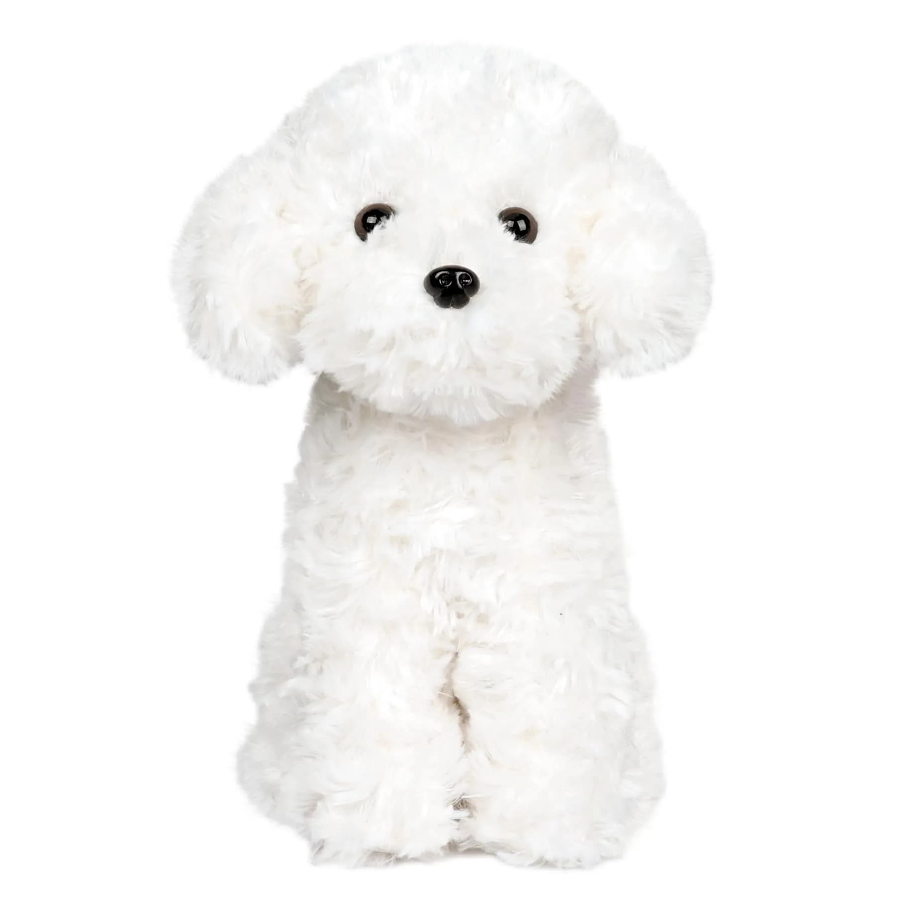 WEIGEDU Japanese Akita Shiba Stuffed Animal Plush Toy 33cm (13 inches) | ASTM-Tested Non-Toxic Toy — Bichon Frise