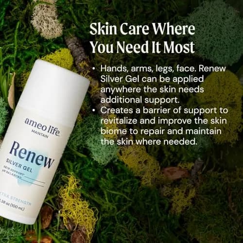 Ameo Life Extra Strength Colloidal Silver Gel 35 ppm thumbnail 5