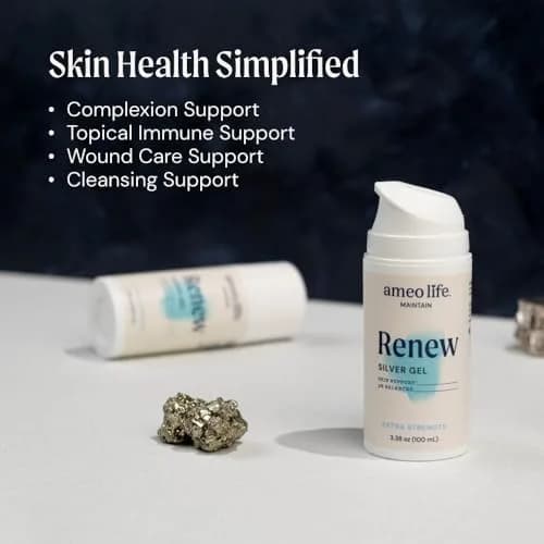 Ameo Life Extra Strength Colloidal Silver Gel 35 ppm thumbnail 2