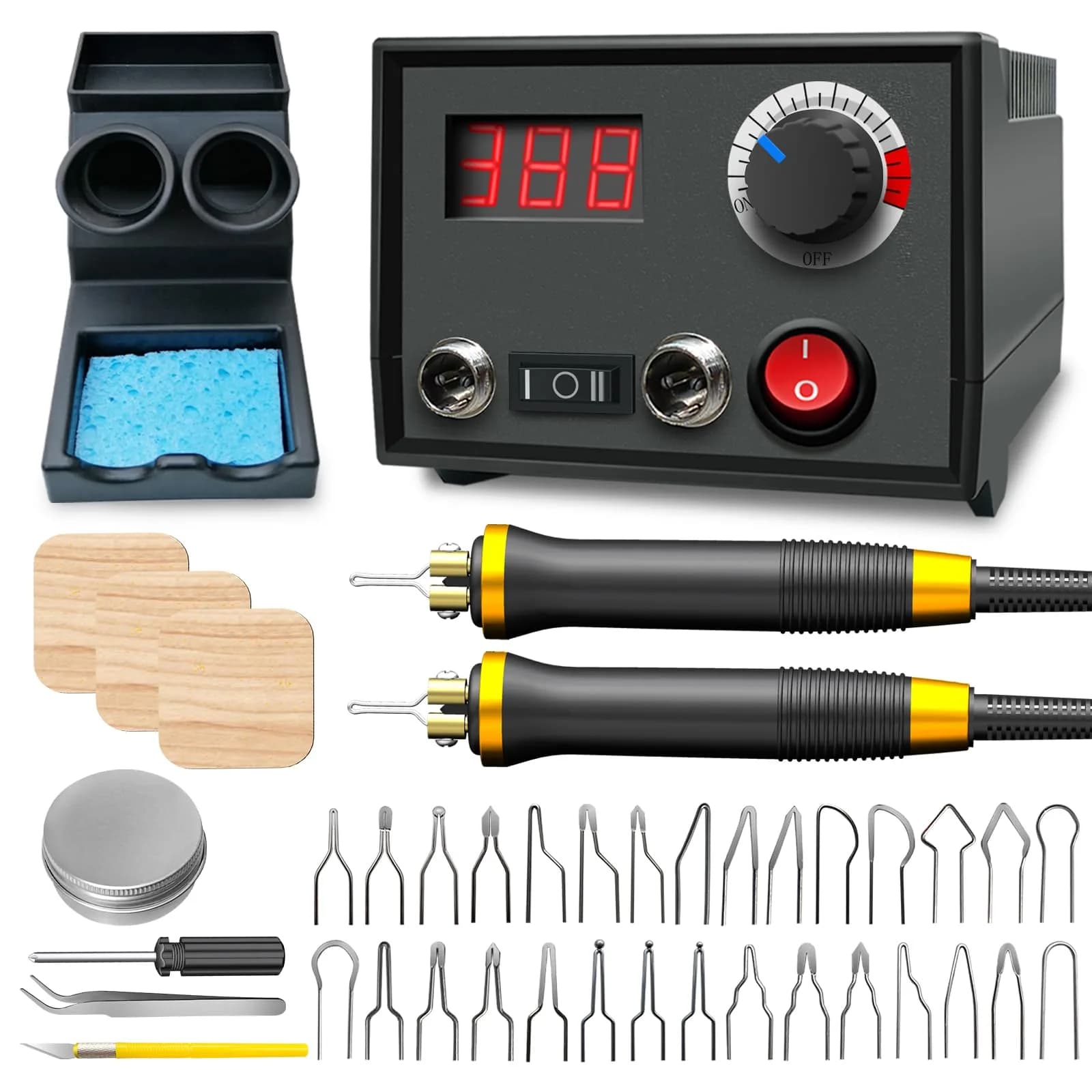 FIRElood LH30 Wood Burning Kit | Digital Temp Control for Adults & Beginners — Lh30-2 New