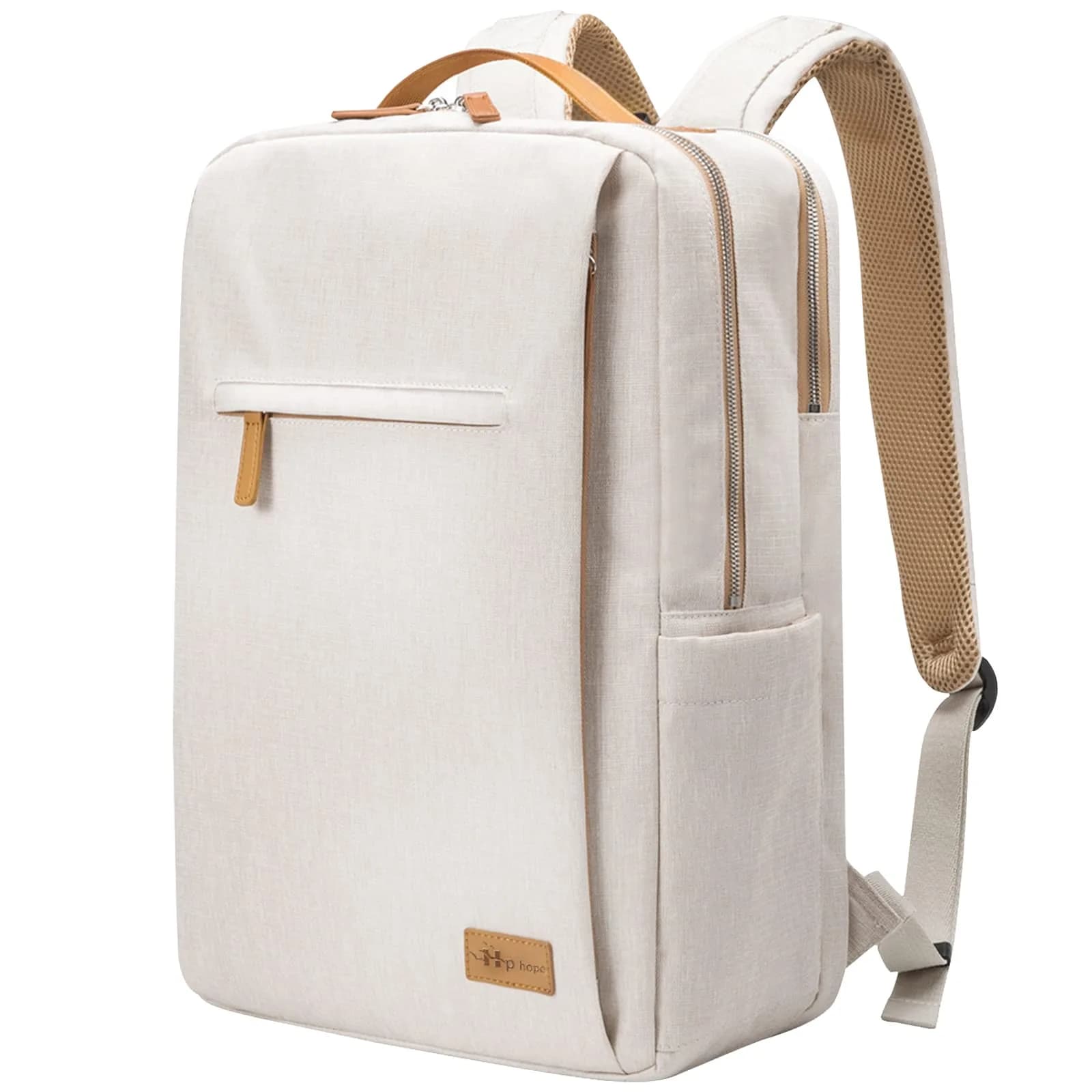 Hp hope Laptop Backpack for Women, 22L Capacity, Beige | Water Resistant Travel & Work Backpack - main product image