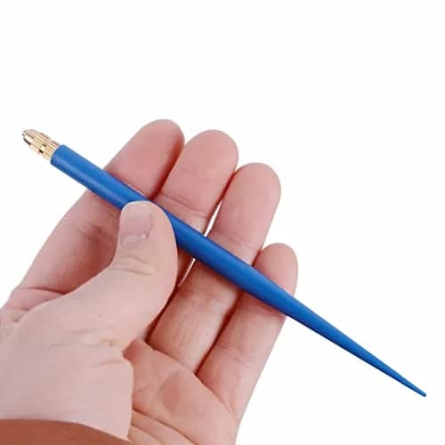 YANTAISIYU Blue Ventilating Needles Set with Holder | 4 Sizes for Lace Wigs thumbnail 3