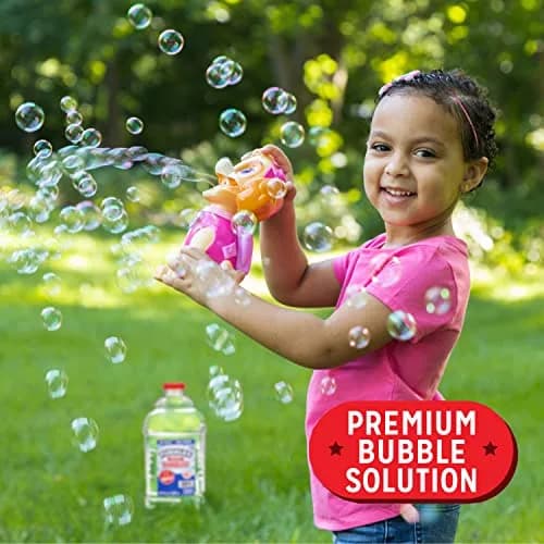 Fubbles Premium Bubble Solution 1.89 L (64 oz) | Non-Toxic, USA-Sourced for All Bubble Machines thumbnail 5