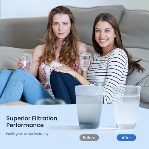 GLACIER FRESH MWF Refrigerator Water Filter 4-Pack | NSF Certified for Purer Water thumbnail 9