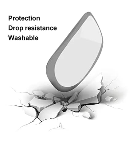 IRAINSUN Silicone Case Cover for Apple Magic Mouse 1 & 2, White | Soft Touch & Dust Resistant thumbnail 2