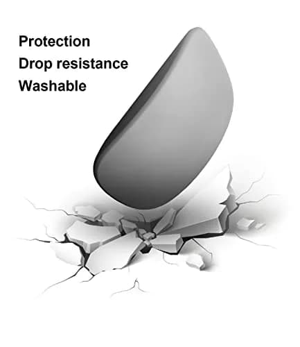 IRAINSUN Silicone Case for Apple Magic Mouse 1 & 2, Black | Protects Against Scratches & Drops thumbnail 4