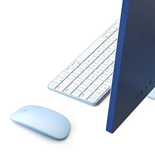IRAINSUN Magic Mouse Silicone Case Cover for Apple Magic Mouse 1 & 2, White | Soft Ultra-Thin Silicone Skin thumbnail 5