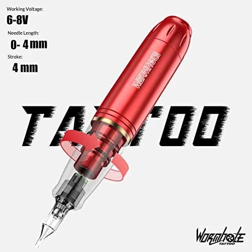 Wormhole Tattoo Kit Complete Rotary Machine Pen for Beginners WTK070-B | Professional Tattoo Gun Supplies thumbnail 2