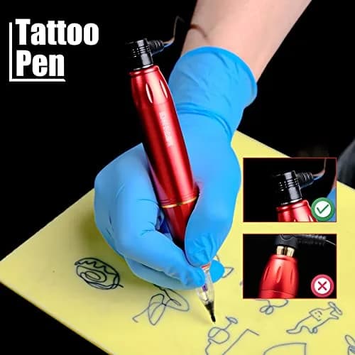 Wormhole Tattoo Kit Complete Rotary Machine Pen for Beginners WTK070-B | Professional Tattoo Gun Supplies thumbnail 3