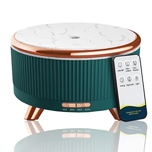 Jpord 500ml Cool Mist Aroma Diffuser with Remote & 7-Color LED | Covers Up to 380 sq ft thumbnail 1