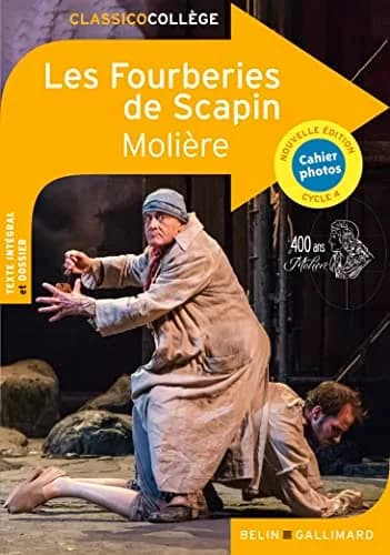 BELIN EDUCATION Les Fourberies de Scapin | French Literature Study Guide 192 pages thumbnail 1