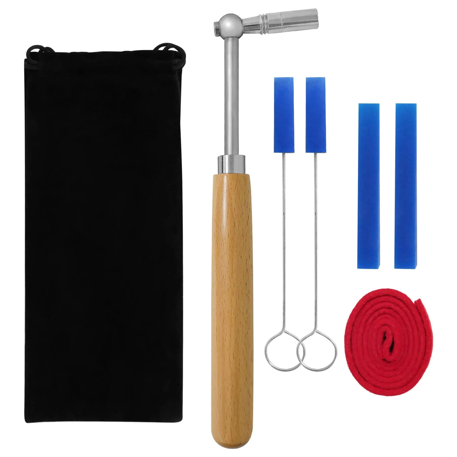 TADYAO Professional Piano Tuning Kit with Hammer & Mute Tools | 6-Piece Set - main product image