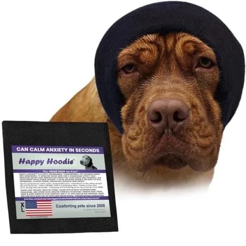 ZONI PETS Happy Hoodie The Original Dog & Cat Calming Band for Noise & Anxiety Relief | Stress-Reducing, Gentle Compression thumbnail 1