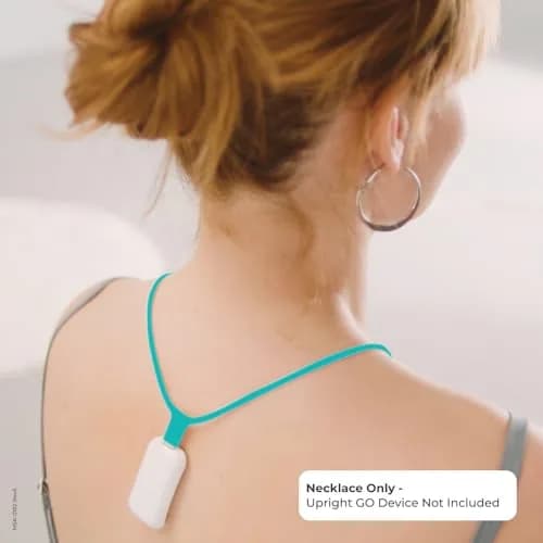 Upright GO Magnetic Necklace (Turquoise) for GO S and GO 2 Posture Trainer | Adhesive-Free All-Day Wear thumbnail 2