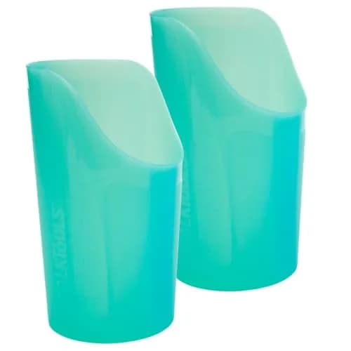 TalkTools Cut-Out Nosey Cups 240ml (8 Fl Oz) 2-Pack | Therapy Training Cups for Motor and Coordination Support thumbnail 1
