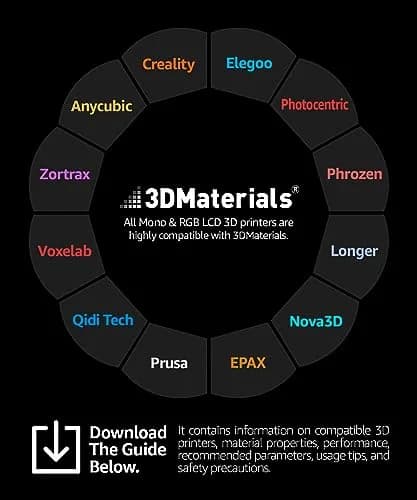 3DMaterials SuperFlex Flexible Rubber Resin 5000g (11 lb) | ISO 10993-5 Tested for 3D Printing thumbnail 6