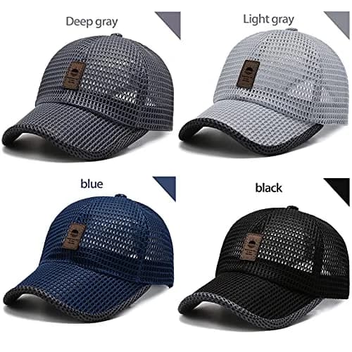 KECOP Blue Full Mesh Cooling Hat for Men & Women | 7.5 cm (3 in) Brim thumbnail 6