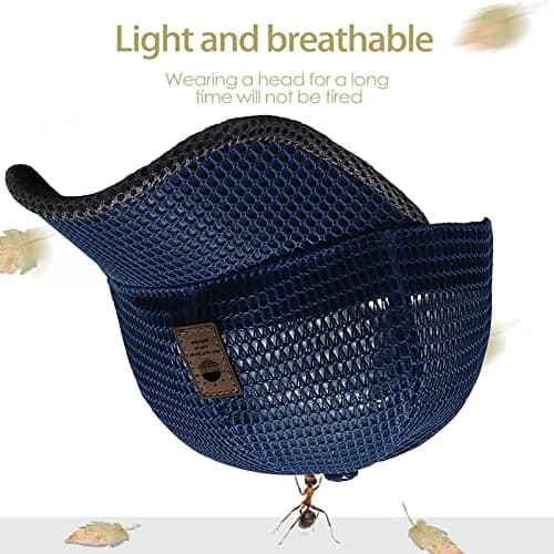 KECOP Blue Full Mesh Cooling Hat for Men & Women | 7.5 cm (3 in) Brim thumbnail 3