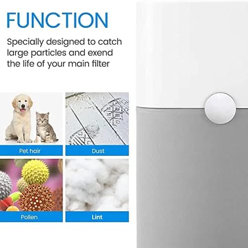 Cabiclean 4 Pack 211+ Replacement Washable Pre-Filters | 15.7cm x 20.5cm x 1.3cm (6.2 x 7.5 x 0.5 inches) thumbnail 3