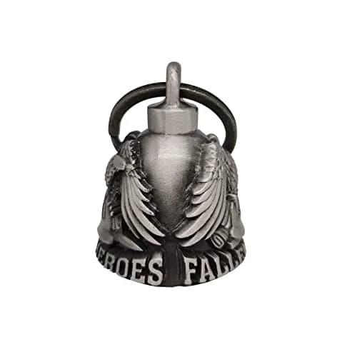 Dream Apparel Guardian Angel Motorcycle Bell with Keychain | 2.9 cm (1.18") Diameter thumbnail 3