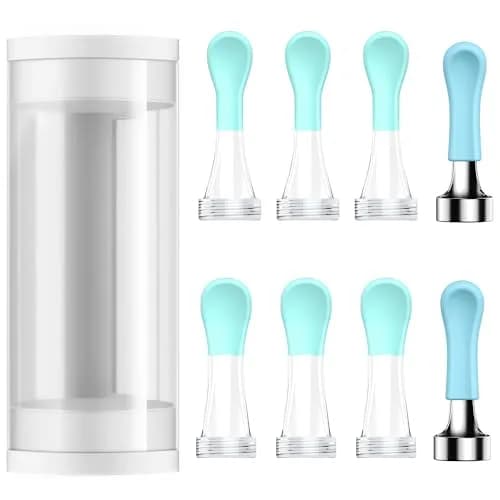 BEBIRD Replacement Tips Ear R1-8 PCS Waterproof Silicone Ear Spoon for Wet/Dry Earwax Cleaning | Original Ear Cleaner Tips Set for W3/R3/T15/X3/D3Pro/M9 thumbnail 1