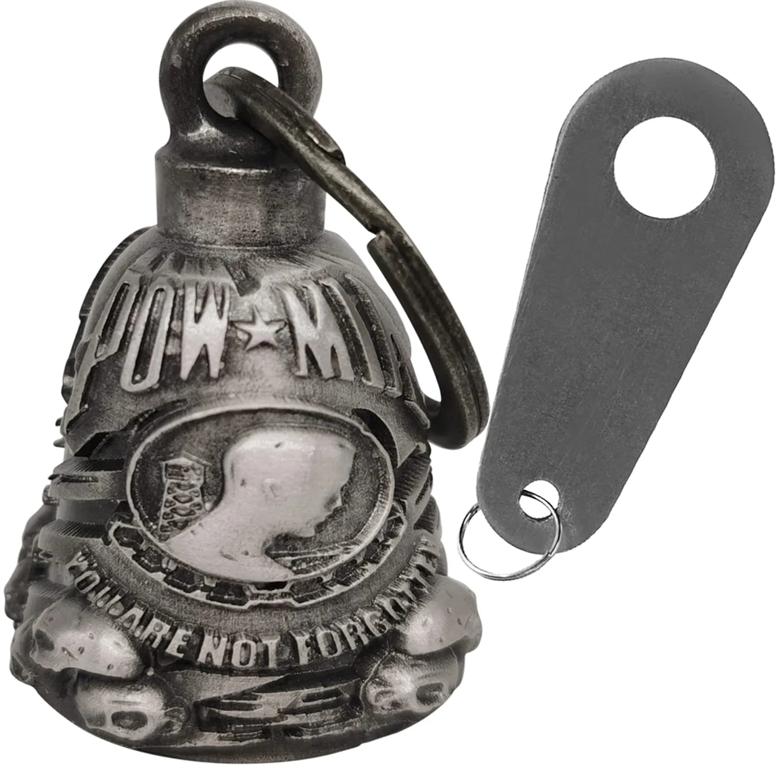 Dream Apparel Guardian Angel Motorcycle Bell - 'You Are Not Forgotten' Design